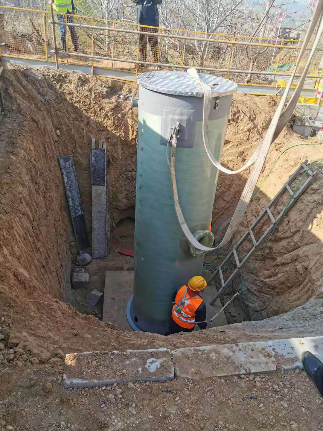承德济南市农村一体化预制泵站案例